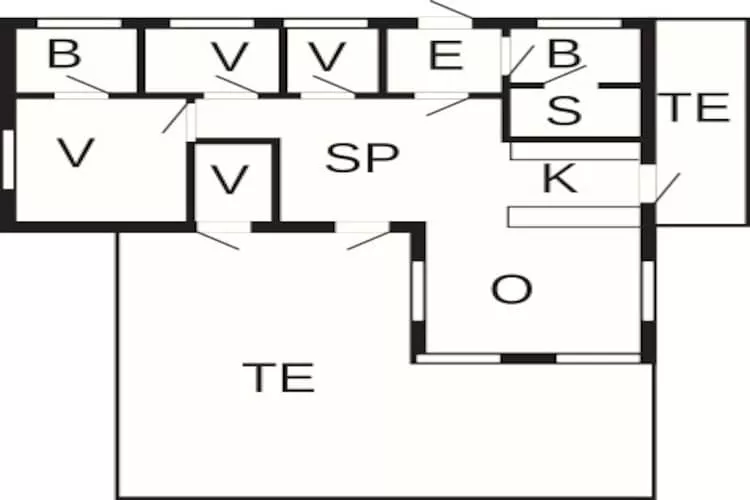 6 persoons vakantie huis in Ålbæk-By Traum-Plattegrond
