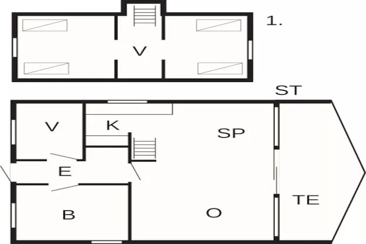 6 persoons vakantie huis in Pandrup-By Traum-Plattegrond