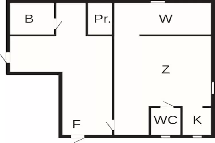2 persoons vakantie huis in LYSEKIL-Plattegrond