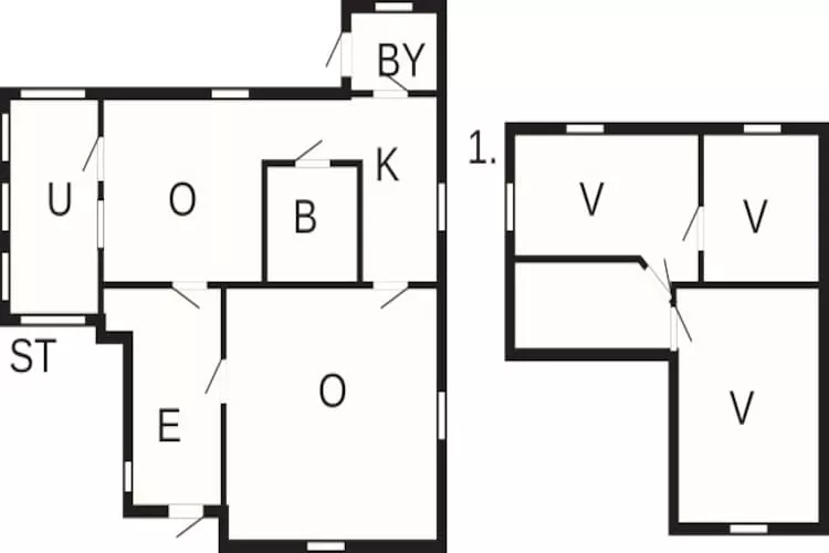 5 persoons vakantie huis in GAMLEBY-Plattegrond