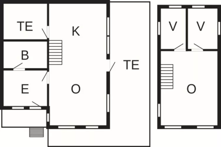 6 persoons vakantie huis in Nord-Lenangen-Plattegrond