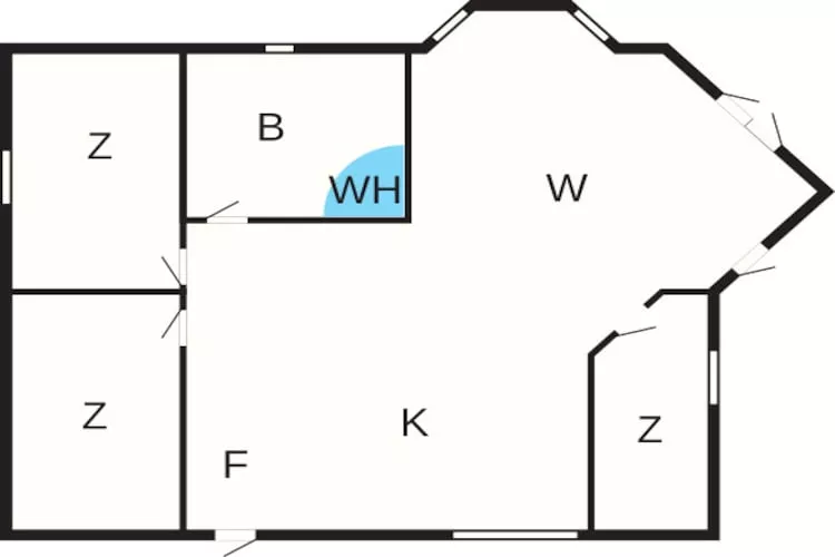 9 persoons vakantie huis in Hurup Thy-By Traum-Plattegrond