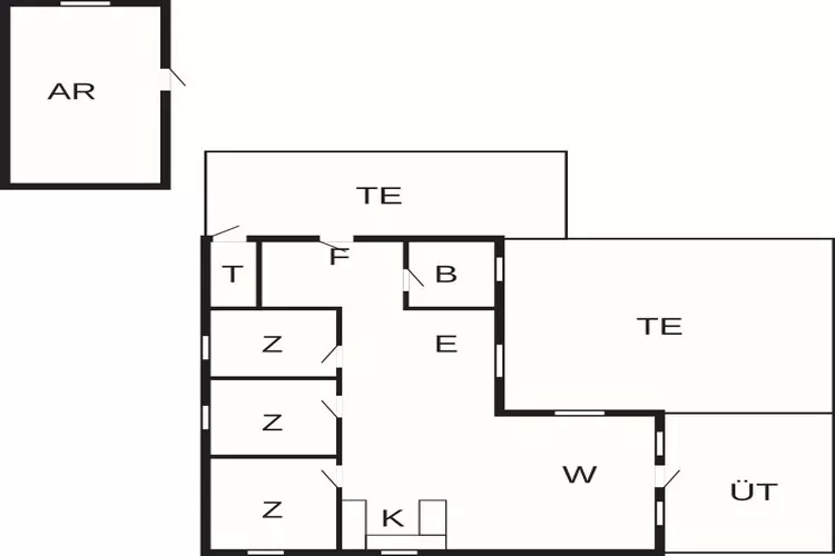 6 persoons vakantie huis in Hjørring-By Traum-Plattegrond