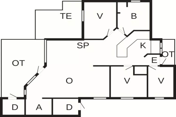 6 persoons vakantie huis in Nakskov-By Traum-Plattegrond