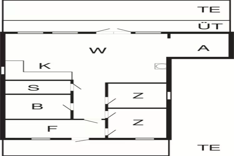 4 persoons vakantie huis in Oksbøl-By Traum-Plattegrond