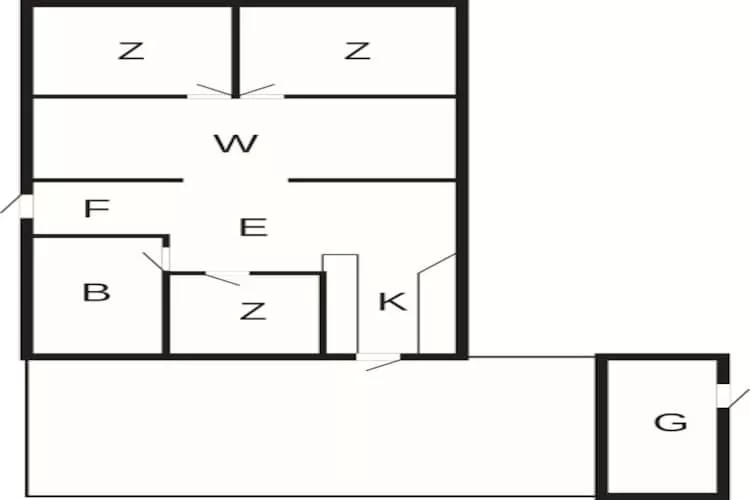 Kust ontsnapping in Sonderho -- By Traum Ferienwohnungen-Plattegrond