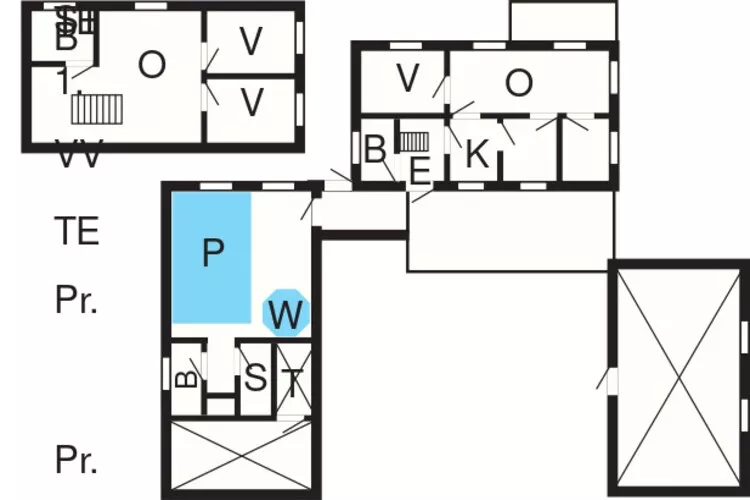 14 persoons vakantie huis in Fur-By Traum-Plattegrond