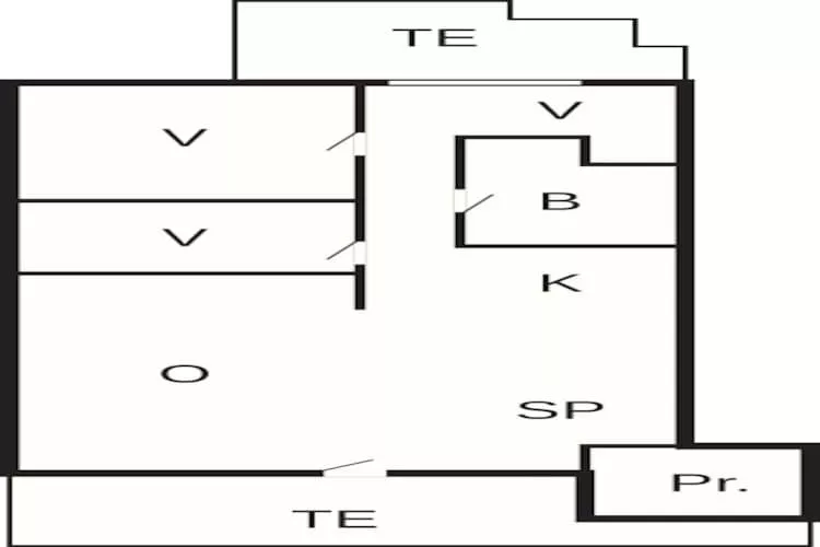 6 persoons vakantie huis in Ebeltoft-By Traum-Plattegrond