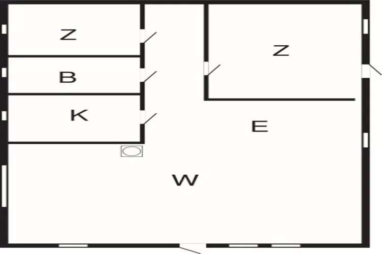 Gezellig strandverblijf -- By Traum Ferienwohnungen-Plattegrond