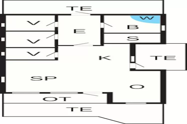 8 persoons vakantie huis in Thisted-By Traum-Plattegrond