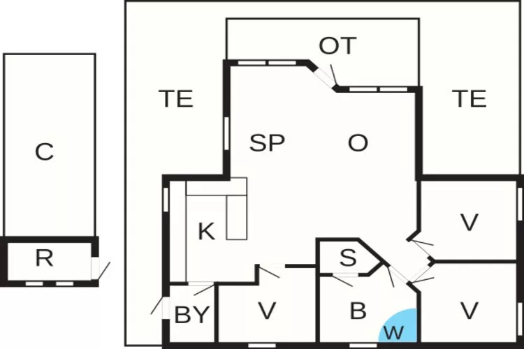 Kwaliteitsfamilie retraite -- By Traum Ferienwohnungen-Plattegrond