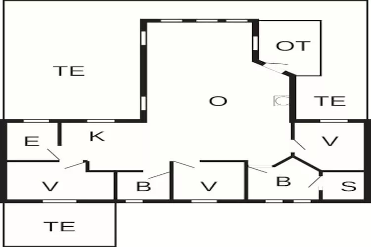 8 persoons vakantie huis in Sjølund-By Traum-Plattegrond