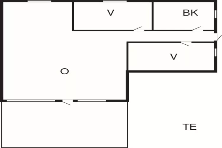 4 persoons vakantie huis in Oksbøl-By Traum-Plattegrond