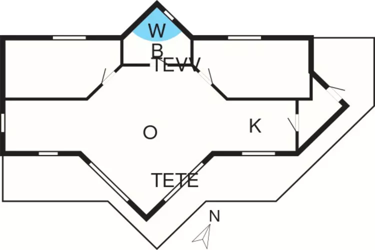 6 persoons vakantie huis in Vestervig-By Traum-Plattegrond