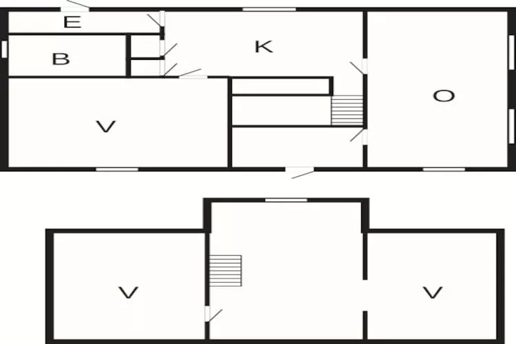 Vakantiehuis vlakbij 18-holes golfbaan in Vittsjö-Plattegrond