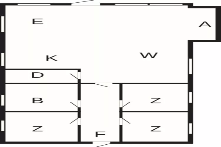 6 persoons vakantie huis in Oksbøl-Plattegrond