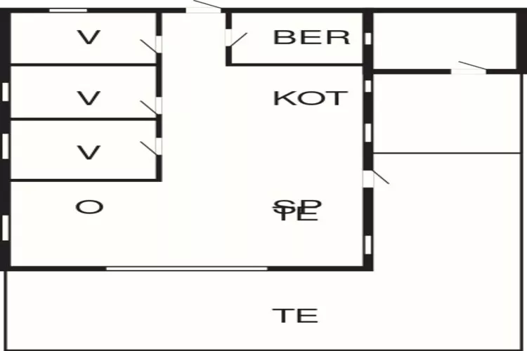 6 persoons vakantie huis in Hadsund-By Traum-Plattegrond