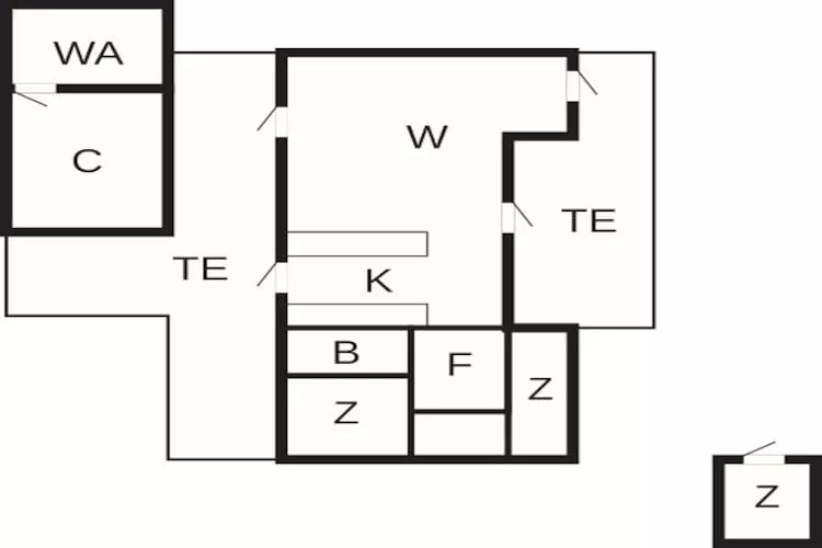 6 persoons vakantie huis in Store Fuglede-By Traum-Plattegrond
