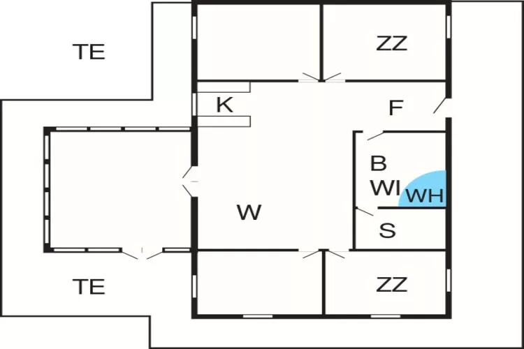 8 persoons vakantie huis in Højslev-By Traum-Plattegrond