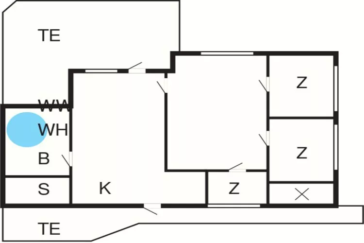 6 persoons vakantie huis in Fanø-By Traum-Plattegrond