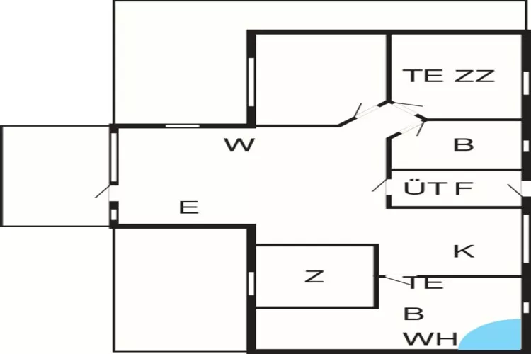 6 persoons vakantie huis in Sydals-By Traum-Plattegrond