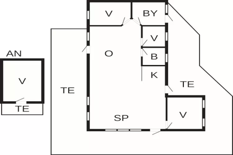 8 persoons vakantie huis in Struer-By Traum-Plattegrond
