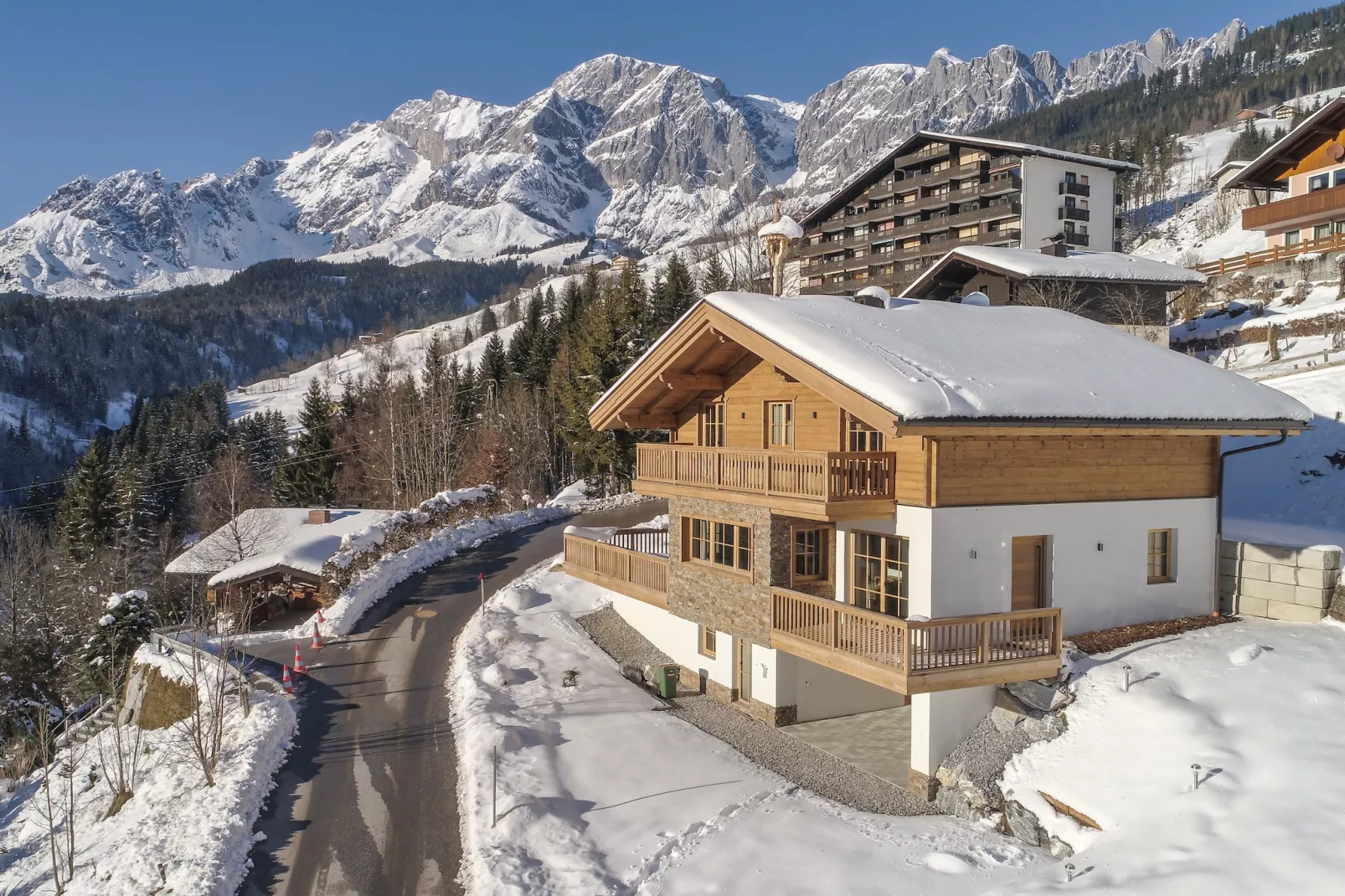 Chalet Lindelodge-Exterieur winter