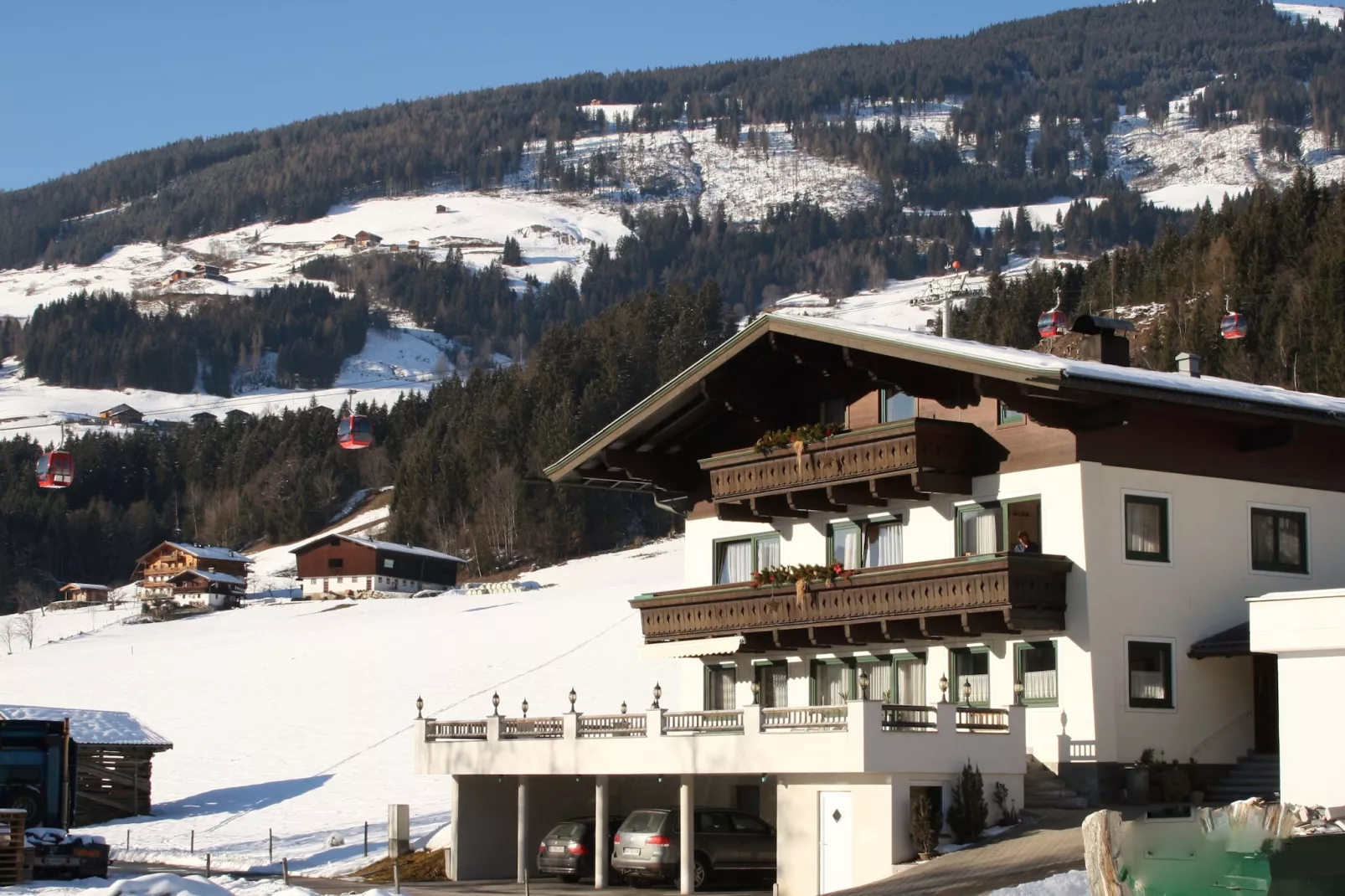 Panoramablick-Exterieur winter
