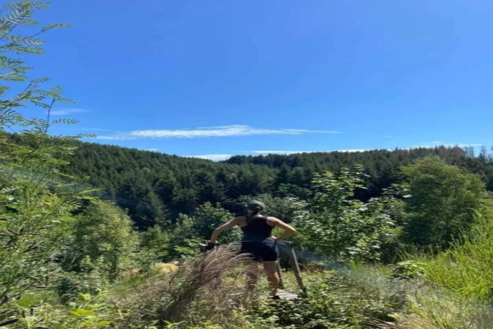 Aux Hirondelles-Gebieden zomer 20km