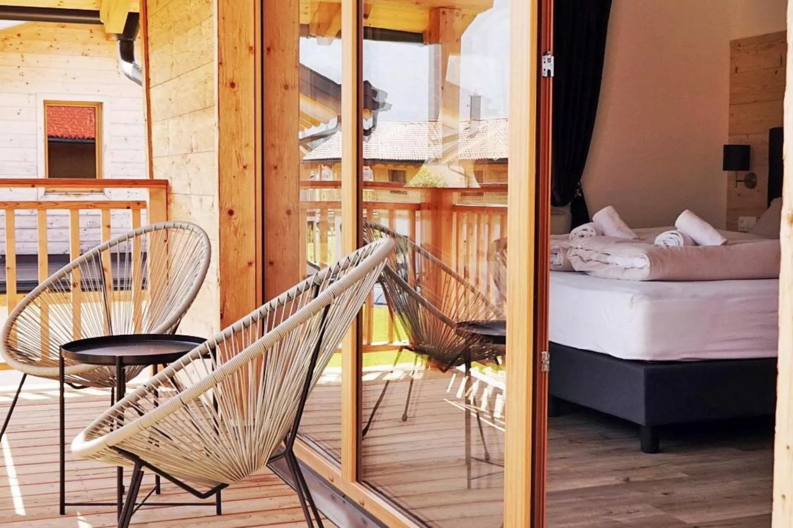 Inzell Chalets-Terrasbalkon