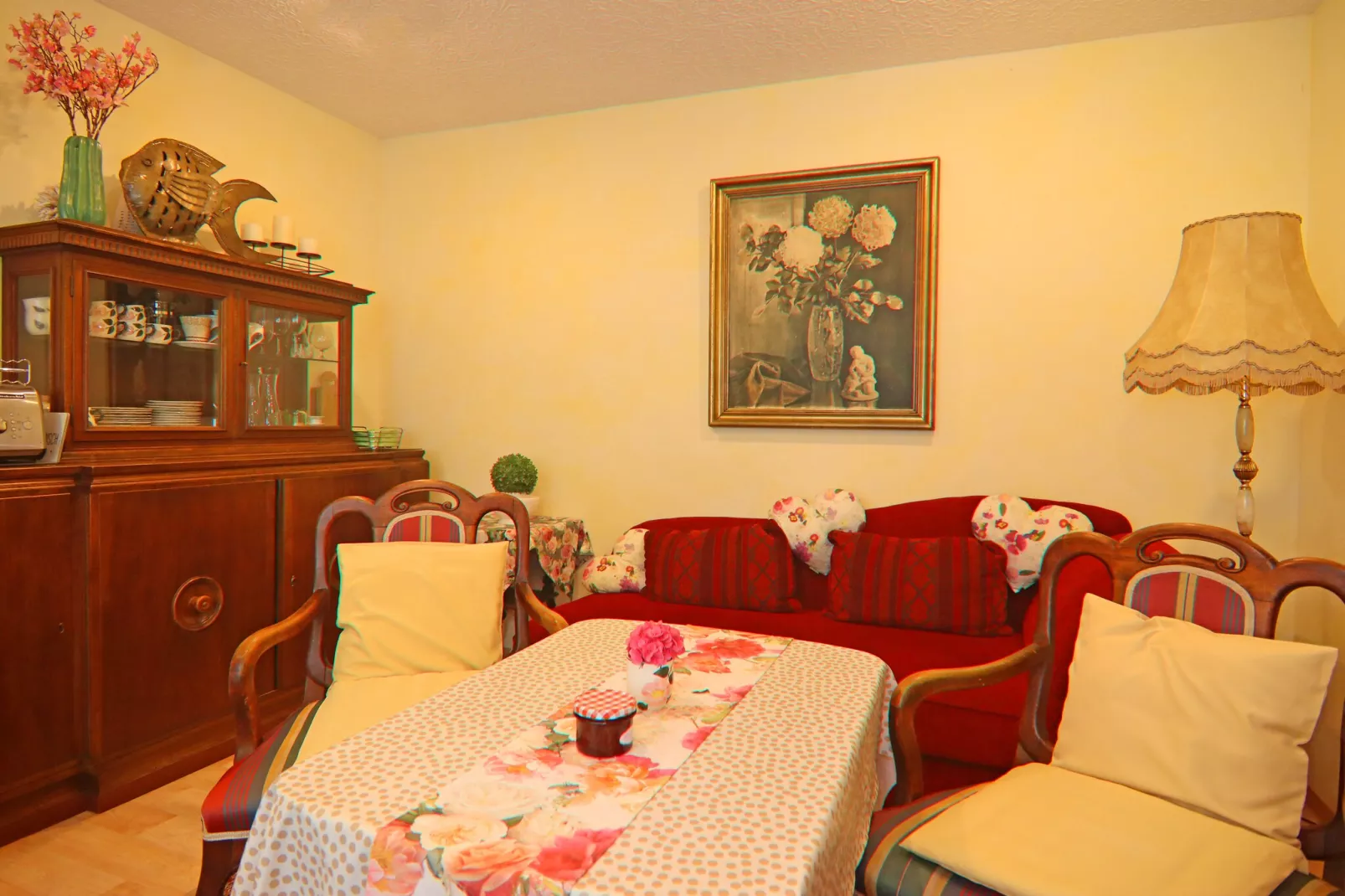 Romantische Ferienwohnung an der Ostsee mit Garten-Keuken