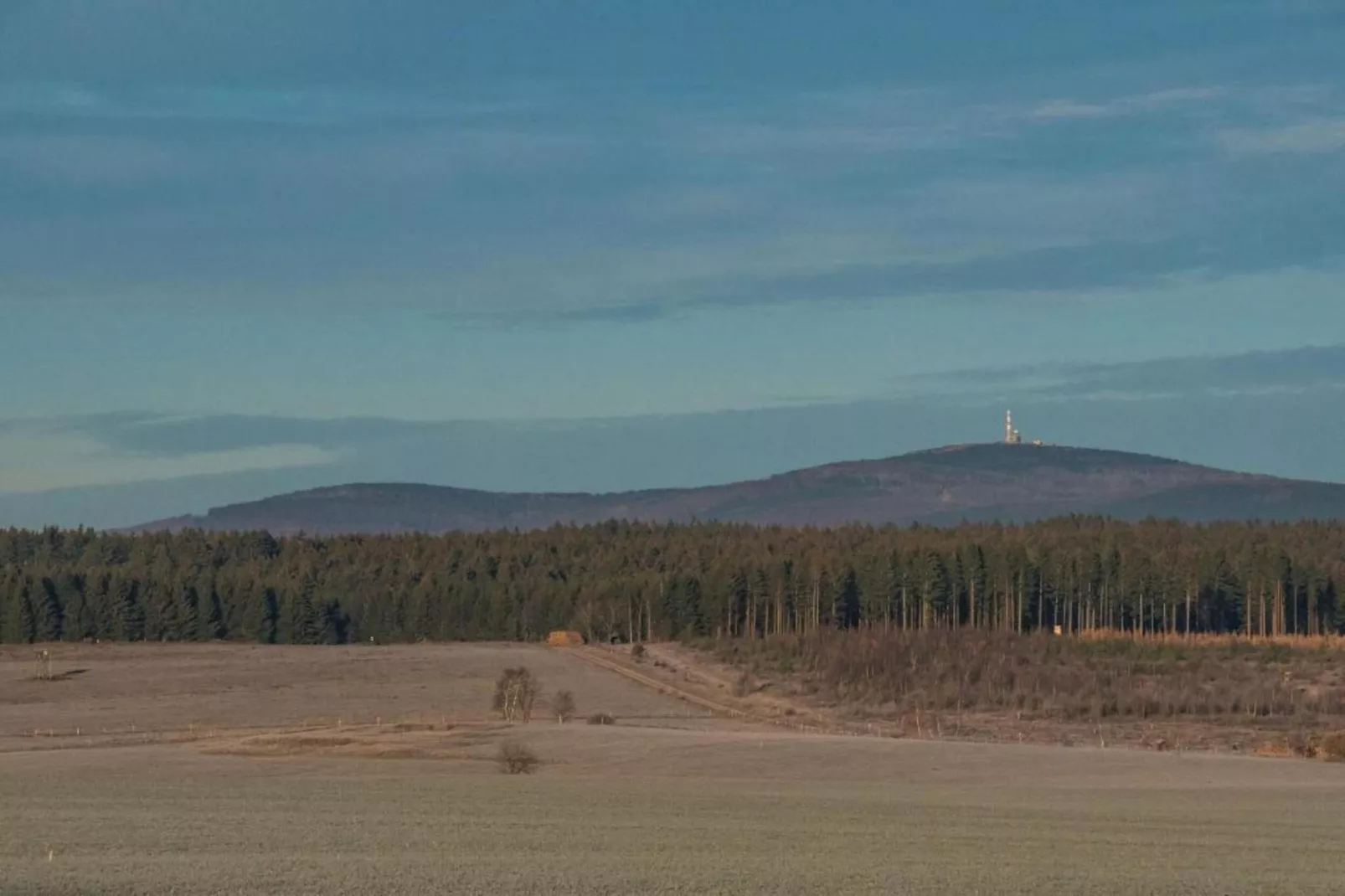 Im Harz-Gebieden zomer 20km