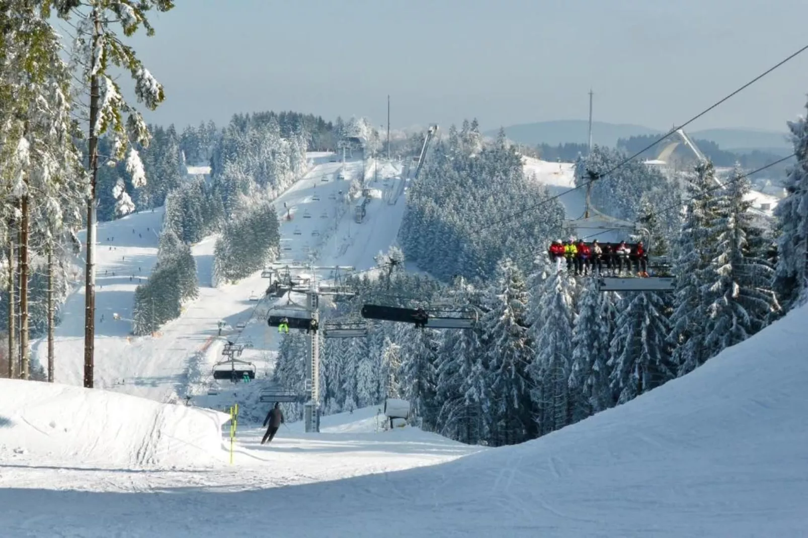 Deifeld-Gebied winter 5km