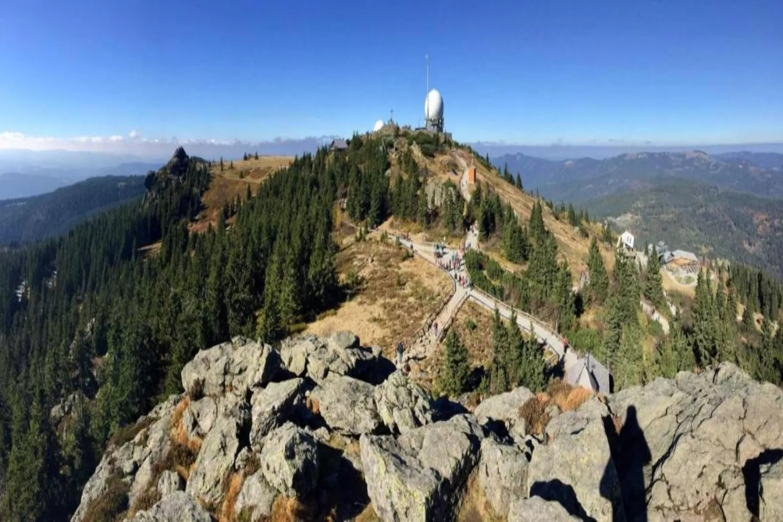 Im Bayerischen Wald-Gebieden zomer 20km
