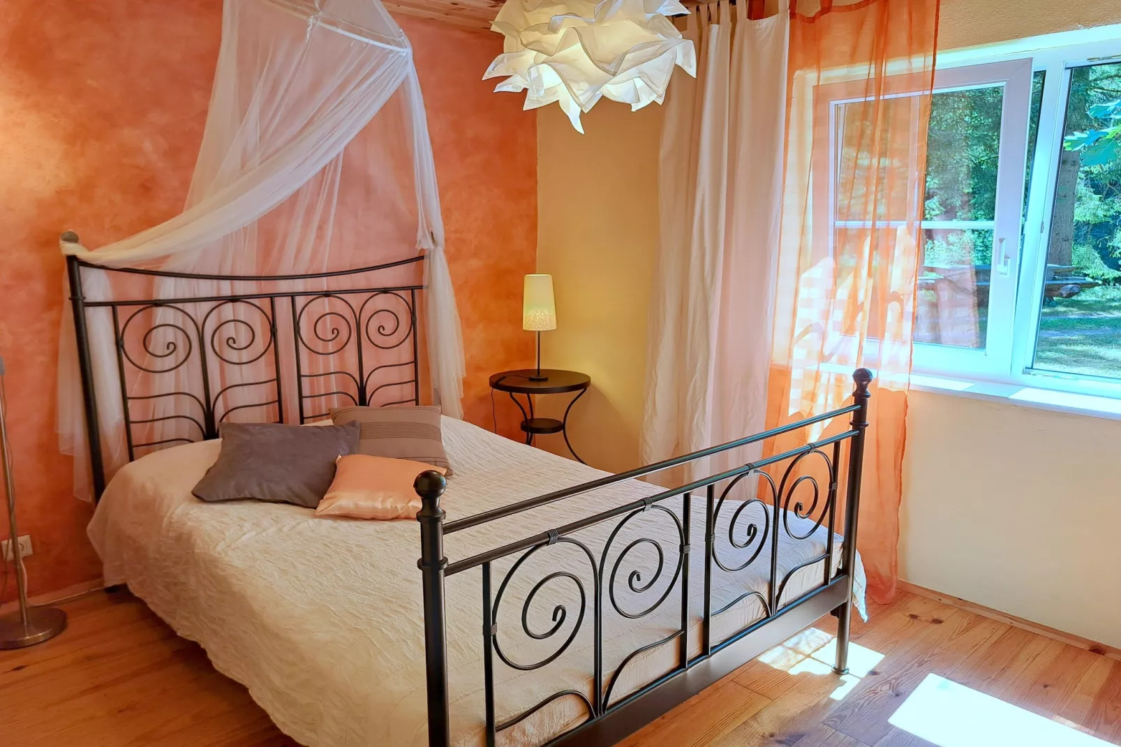 Holiday flats Forellenhof Dabo // Typ B 4 Erw  55 qm-Slaapkamer