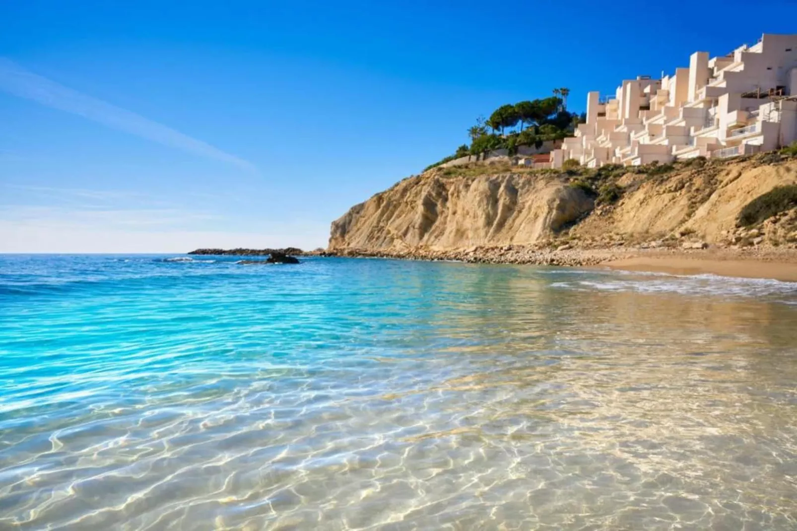 Resort Costa Blanca 10-Gebieden zomer 1km