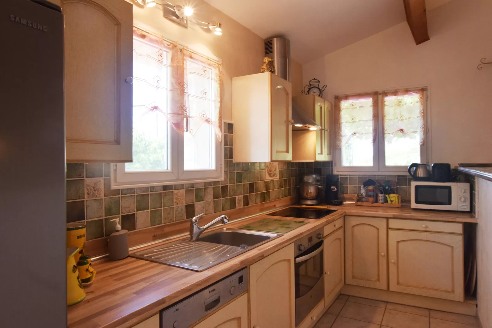 Maison de village-Keuken