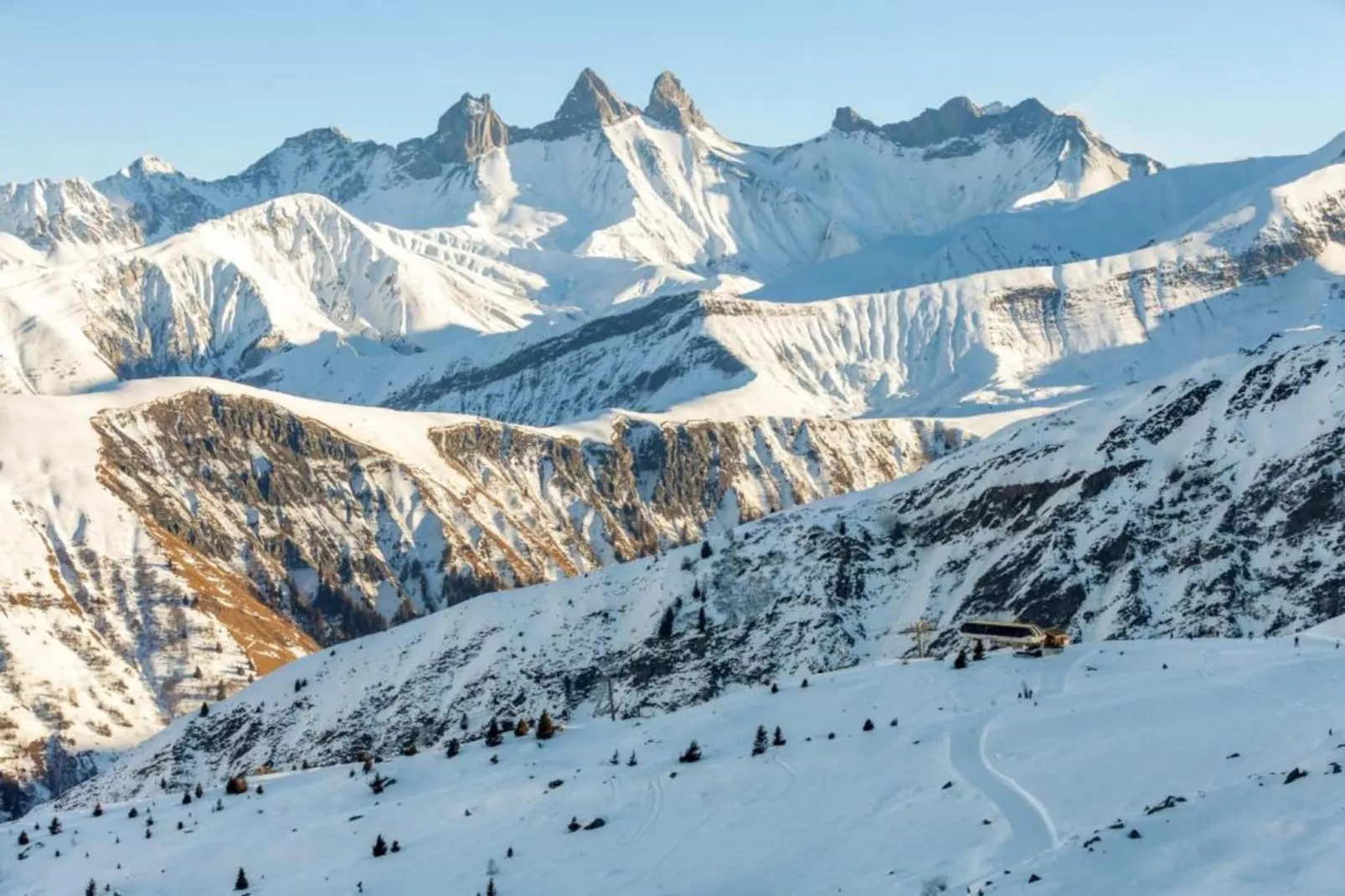 Résidence L'Écrin des Sybelles 3-Gebied winter 20km