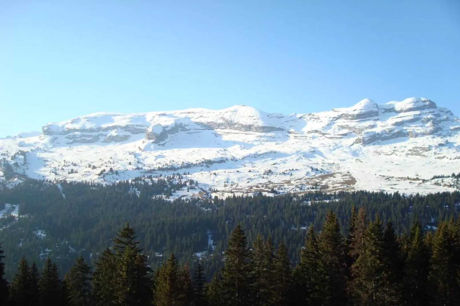 Les Portes du Grand Massif 3-Gebied winter 1km