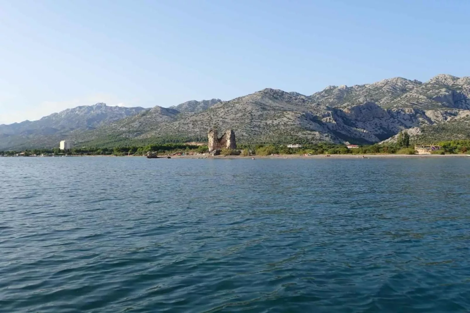 Studio apartment Paklenica-Gebieden zomer 1km