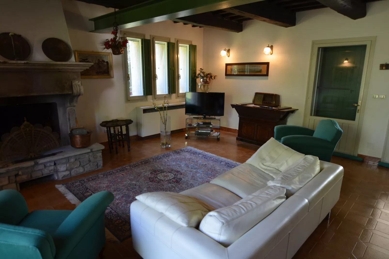 Villa degli Ulivi-Woonkamer