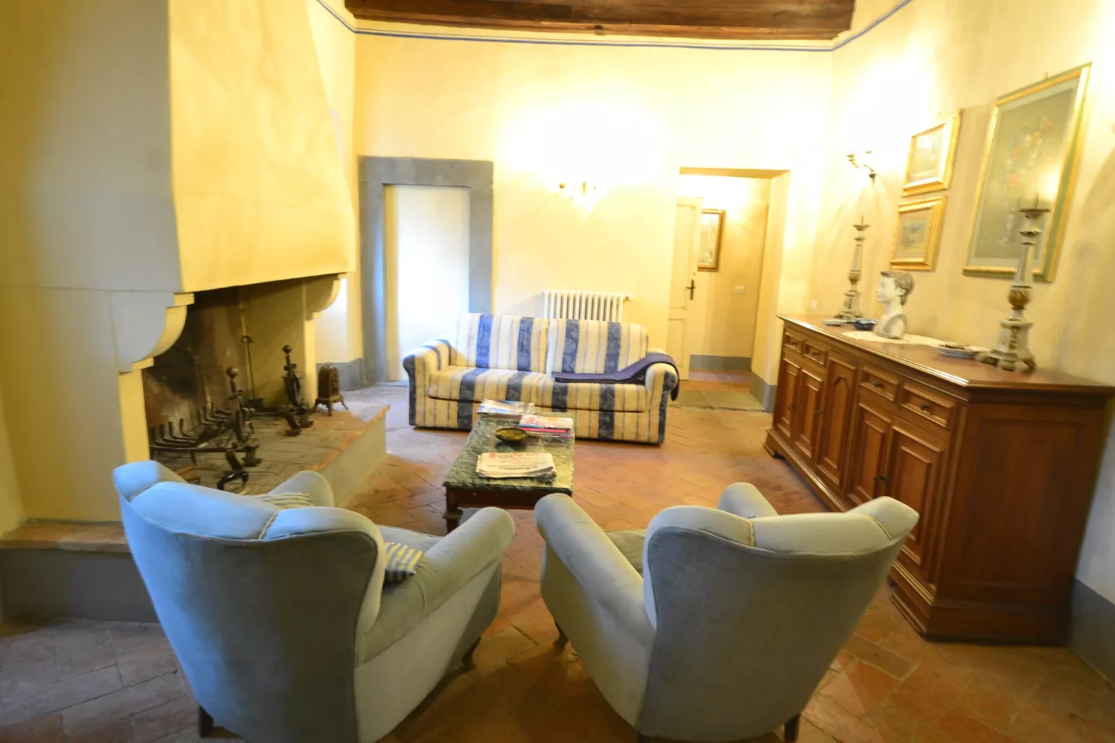 San Godenzo Casa Grande 1-Woonkamer