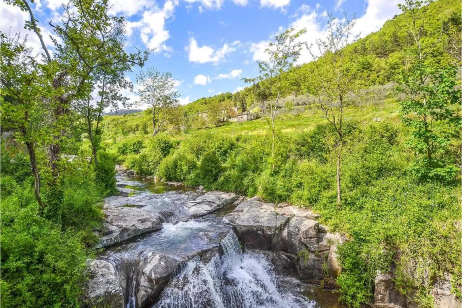 Podere Pulicciano Orciaia-Gebieden zomer 5km