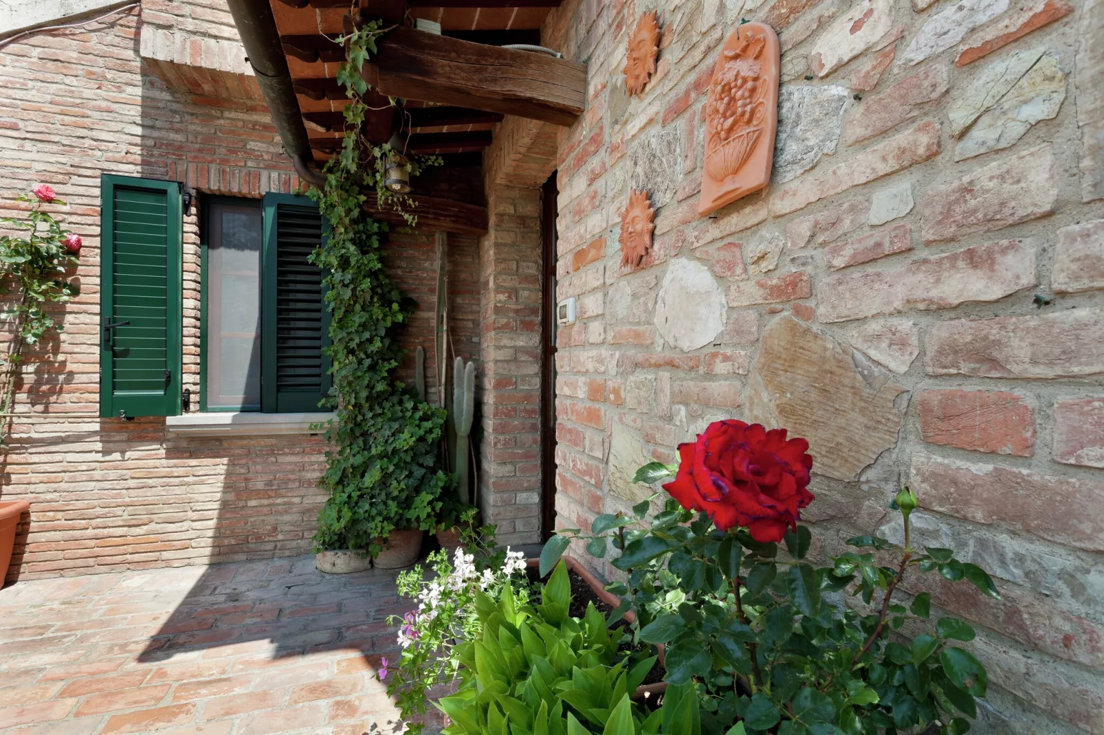 Castagno del Riccio-Buitenkant zomer