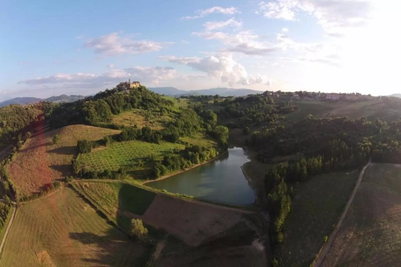 Villino Uno-Gebieden zomer 20km