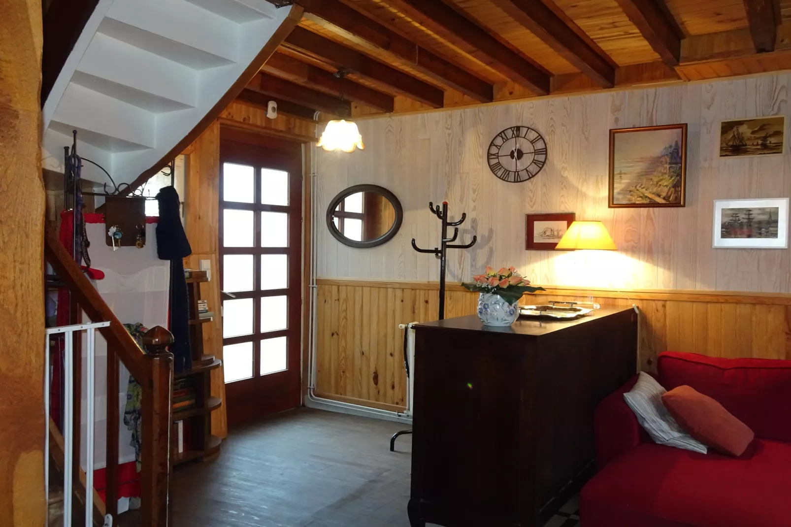 Semi-detached house Etretat-Hal-ontvangst