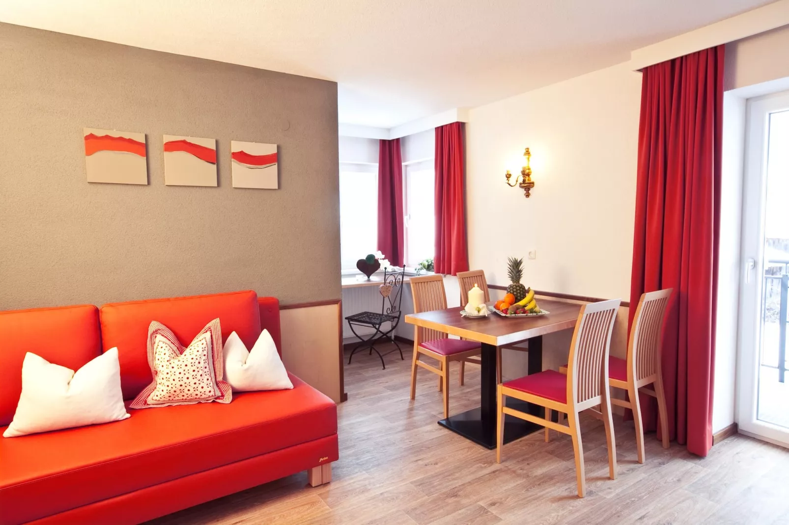 Apart Fliana Mathon-Woonkamer