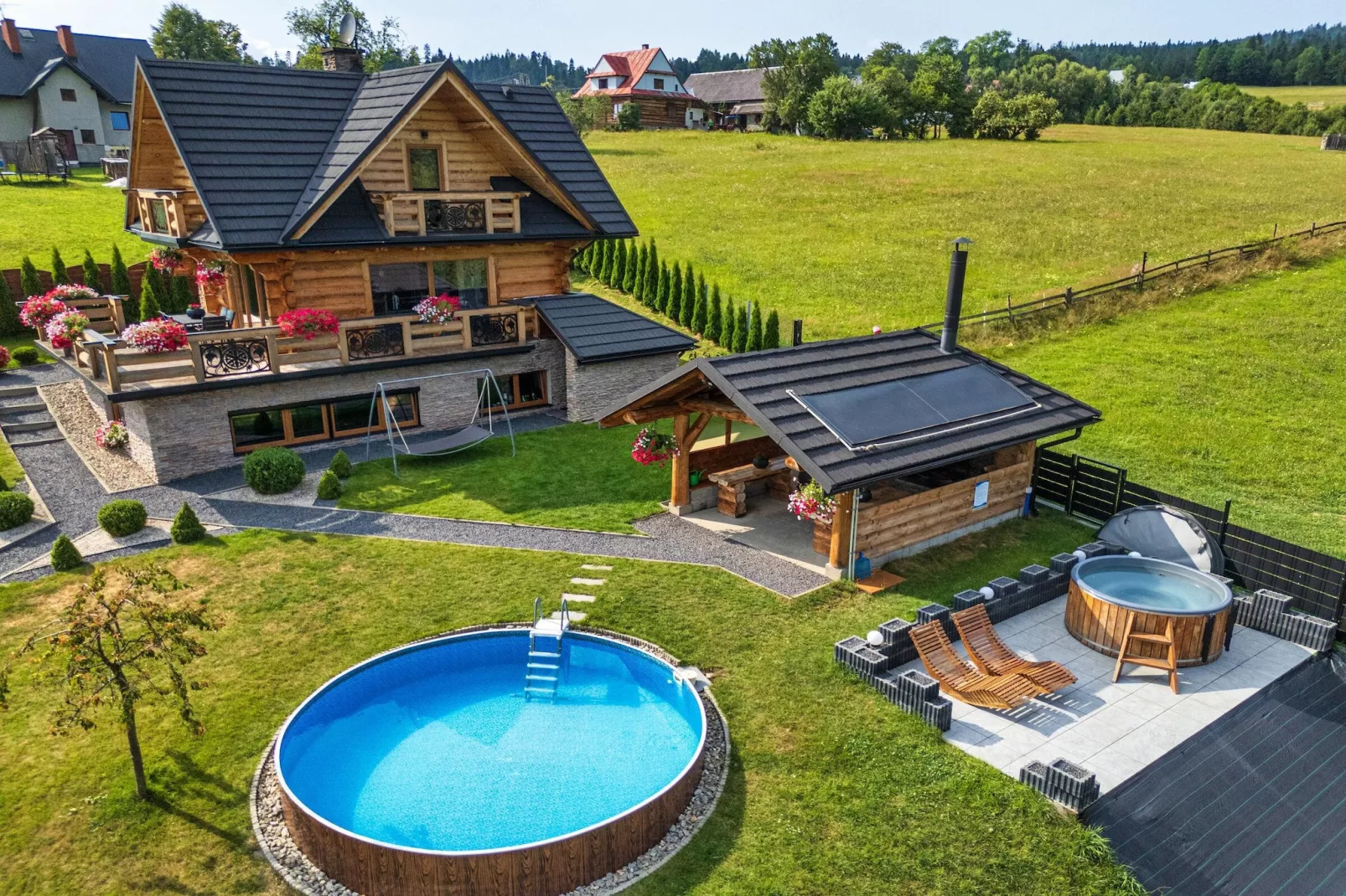 A luxury villa in the Tatra Mountains
