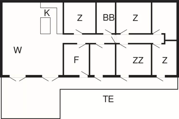 10 persoons vakantie huis in Løgstør-By Traum-Plattegrond
