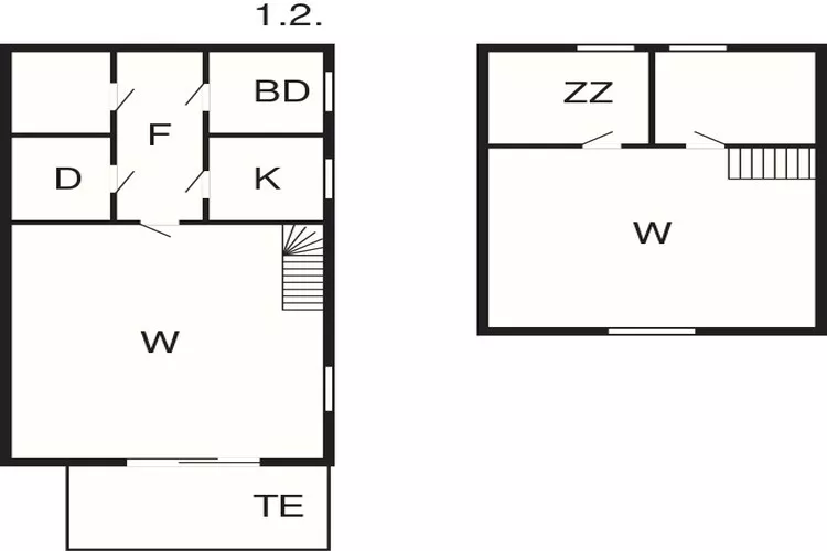 4 persoons vakantie huis in HARDBAKKE-By Traum-Plattegrond
